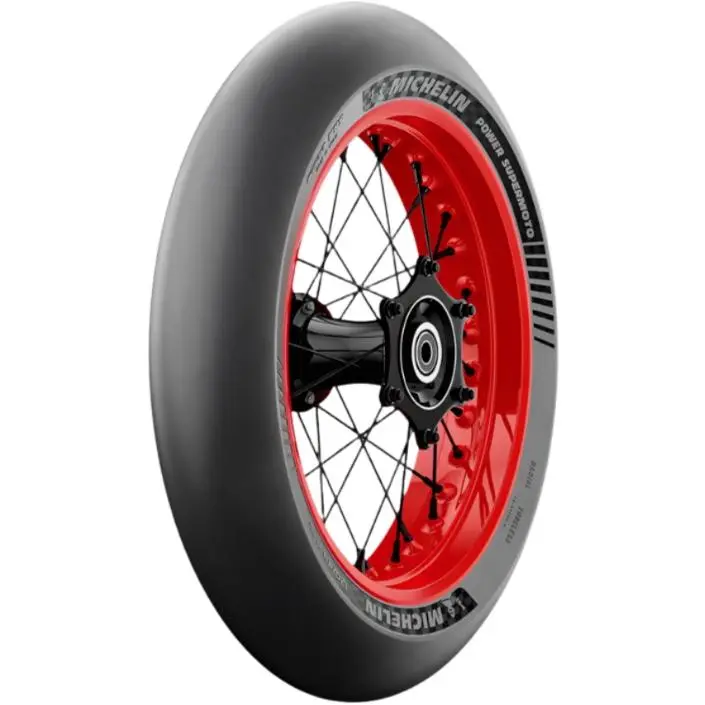 Летние мотошины Michelin Power Supermoto Medium 160/60 R17 -- Задняя Трек