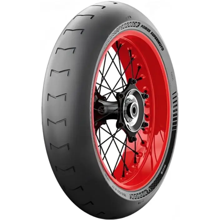 Летние мотошины Michelin Power Supermoto Soft 160/60 R17 -- Задняя Трек