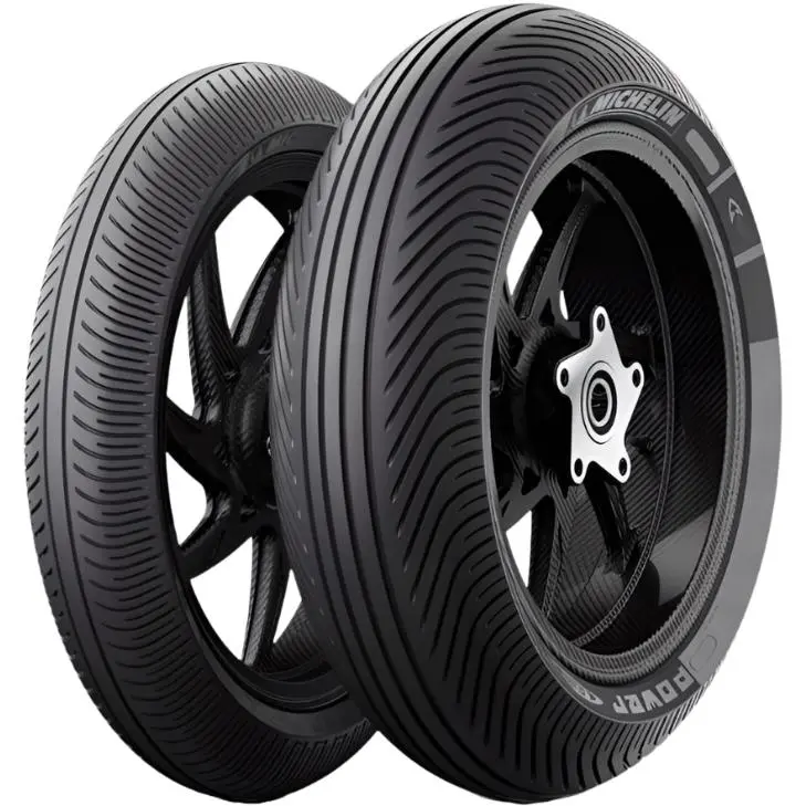 Летние мотошины Michelin Power Rain 19/69 R17 -- Задняя Трек