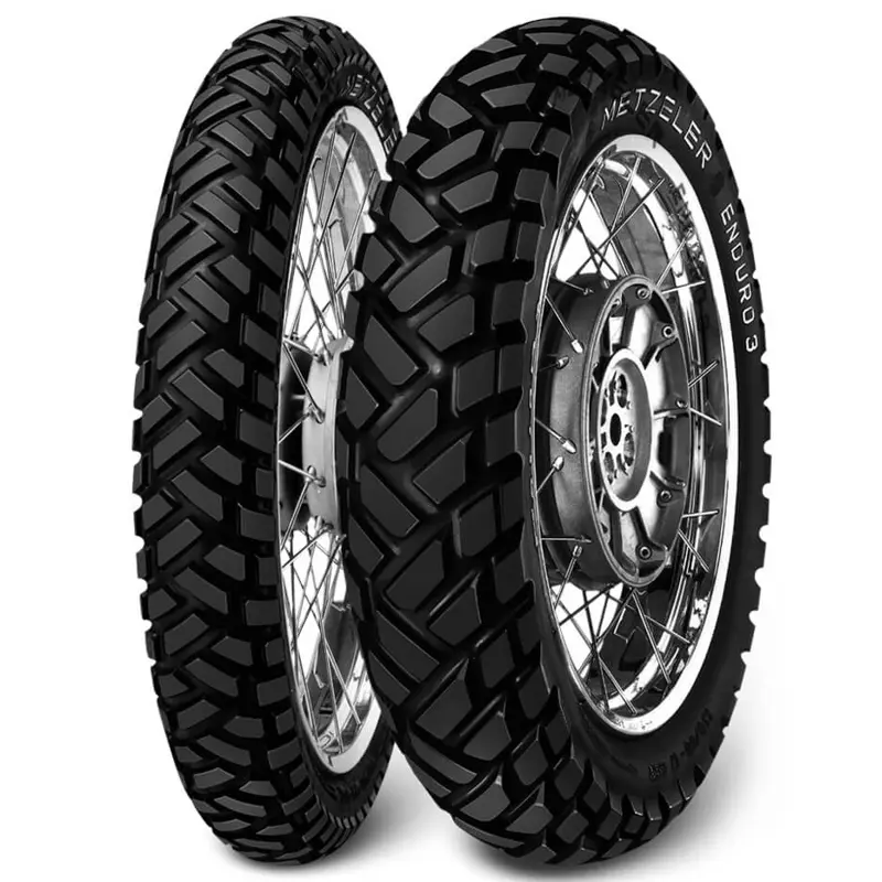 Летние мотошины Metzeler Enduro 3 Sahara 90/90 R21 54S Передняя Эндуро