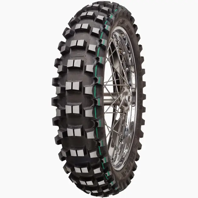 Летние мотошины Mitas C-18 Super Light 120/90 R18 65M Задняя Кросс