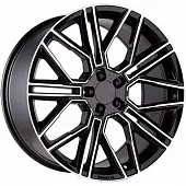 Диски Khomen KHW 2101 9.5x21 5*114.3 ET40 DIA64.1 Black-FP Литой