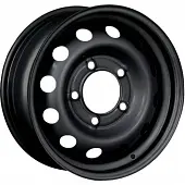 Диски Trebl 64G48L P 6x15 5*139.7 ET40 DIA98.6 Black Штампованный