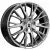 K&K Солт 6.5x17 5*108 ET50 DIA63.3 Алмаз черный Литой