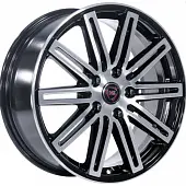 Диски NZ R-01 7x17 4*100 ET43 DIA54.1 BKF Литой