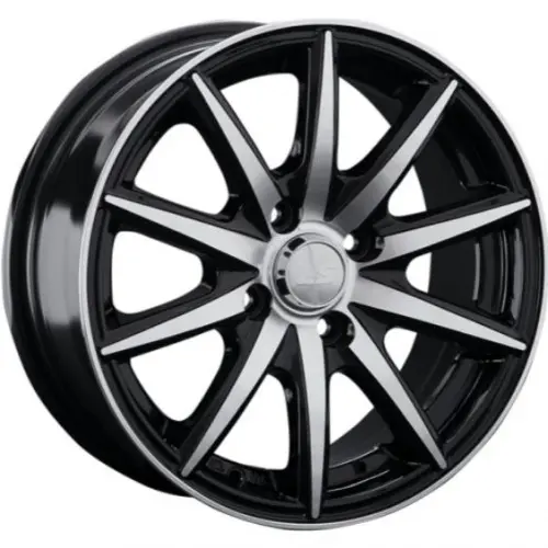 Диски  LS 221 6.5x15 4*100 ET45 DIA73.1 BKF Литой купить 