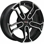 Диски Alcasta M18 6.5x15 5*139.7 ET40 DIA98.6 BKF Литой