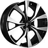 Диски Khomen KHW 1906 7x19 5*108 ET36 DIA65.1 Black-FP Литой