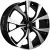 Диски  Khomen KHW 1906 7x19 5*114.3 ET40 DIA66.6 Black-FP Литой купить 