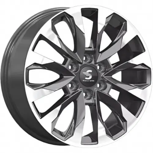 Диски  K&K КР007 8x20 6*139.7 ET42 DIA75.1 Алмаз графит Литой купить 