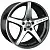 Диски LS 540 7x16 5*100 ET38 DIA73.1 BKF Литой