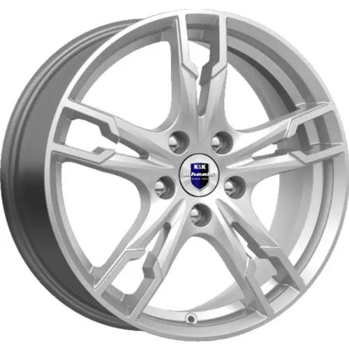 Диски  K&K Солар 7x17 5*100 ET46 DIA57.1 Сильвер Литой купить 