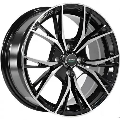 Диски  Megami MGM-41 6.5x15 4*100 ET40 DIA60.1 BKF Литой купить 