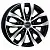 Диски MAK Load 5 7x17 5*108 ET46 DIA65.1 Ice Black Литой