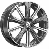 Диски K&K KP013 7x19 5*115 ET45 DIA70.1 Diamond gloss graphite Литой