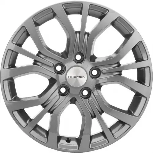 Диски  Khomen KHW 1608 6.5x16 5*114.3 ET40 DIA66.1 Gray Литой купить 