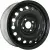Диски  Trebl X40035 7x17 5*114.3 ET55 DIA56.1 Black Штампованный купить 