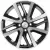 Диски  Khomen KHW 1609 6x16 4*100 ET47 DIA56.6 Black-FP Литой купить 