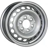 Диски Trebl 9495 6.5x16 5*130 ET66 DIA89.1 Silver Штампованный