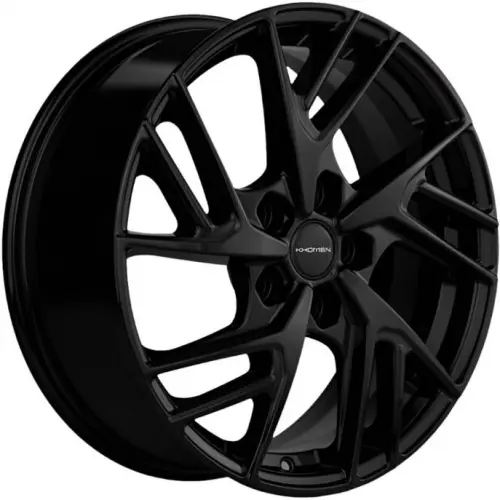 Диски  Khomen KHW 1722 6.5x17 5*114.3 ET45 DIA67.1 Black Литой купить 