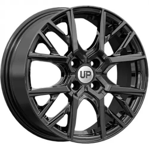 Диски  Wheels UP UP124 6.5x16 4*108 ET47.5 DIA63.3 New Black Литой купить 