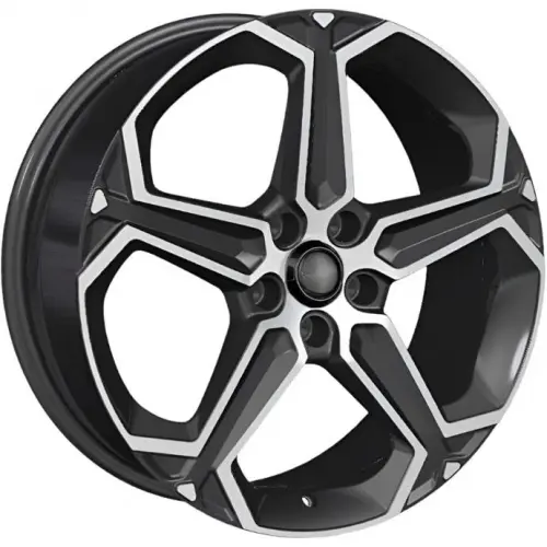Диски  Khomen KHW 1909 7.5x19 5*108 ET46 DIA63.3 Black-FP Литой купить 