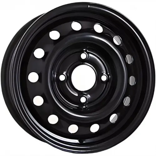 Диски  ТЗСК Huyndai Solaris/Kia Rio 6.5x16 4*100 ET50 DIA54.1 Black Штампованный купить 
