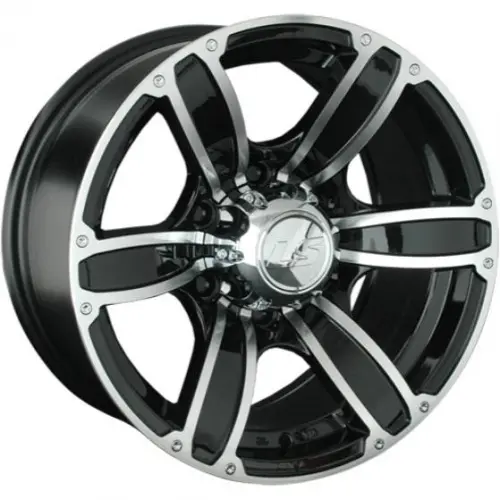 Диски  LS 766 8x17 6*139.7 ET10 DIA107.6 BKF Литой купить 