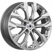 Диски K&K Морейн 6.5x17 5*100 ET45 DIA67.1 Дарк платинум Литой