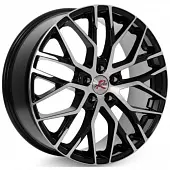 Диски X'trike R019 7.5x19 5*114.3 ET40 DIA67.1 BKFP Литой
