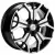 Диски  Khomen KHW 1715 7x17 5*114.3 ET39 DIA60.1 Black-FP Литой купить 
