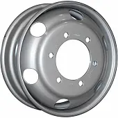Диски Asterro 6/222.25/161/116 6x17.5 6*222.25 ET116 DIA161 Silver Штампованный