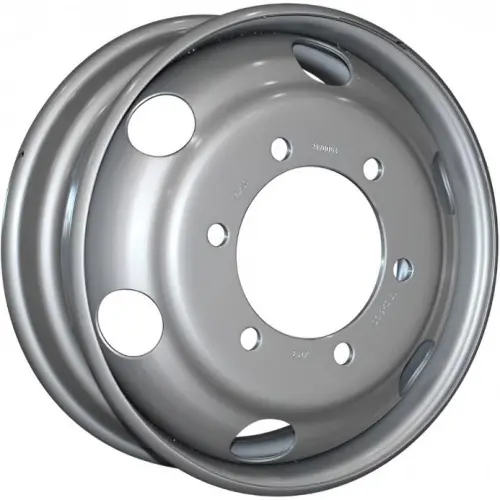 Диски  Asterro 6/222.25/161/116 6x17.5 6*222.25 ET116 DIA161 Silver Штампованный купить 