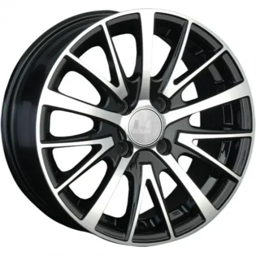 Диски  LS 808 7x16 5*114.3 ET40 DIA73.1 BKF Литой купить 
