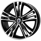 Диски K&K Атлас 8.5x20 5*120 ET42 DIA67.1 Алмаз черный Литой