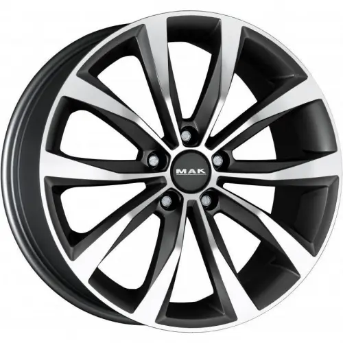Диски  MAK Wolf 7x17 5*112 ET40 DIA57.1 Gunmetal Mirror Face Литой купить 