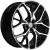 Диски  Khomen KHW 2012 8x20 5*108 ET43 DIA60.1 Black-FP Литой купить 