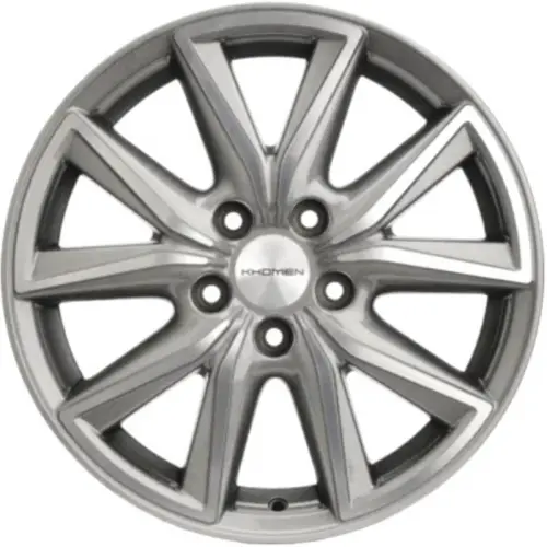 Диски  Khomen KHW 1706 7x17 5*108 ET40 DIA54.1 Gray-FP Литой купить 