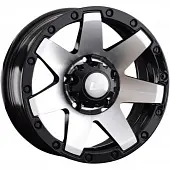 Диски LS 881 9x20 6*139.7 ET20 DIA100.1 BKF Литой