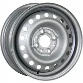 Диски Trebl 42B29C P 5x13 4*98 ET29 DIA60.1 Silver Штампованный