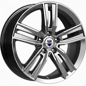 Диски K&K Танаис 7x18 5*112 ET40 DIA66.6 Блэк платинум Литой