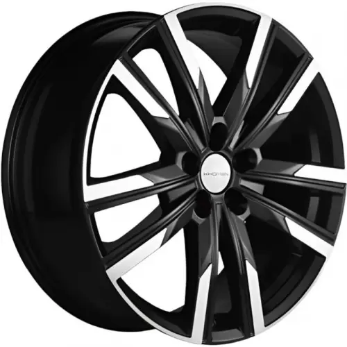 Диски  Khomen KHW 1905 7.5x19 5*114.3 ET35 DIA60.1 Black-FP Литой купить 