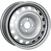 Диски Trebl X40031 7x16 4*108 ET37.5 DIA63.3 Silver Штампованный