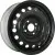 Диски  Trebl X40039 5.5x15 4*100 ET45 DIA54.1 Black Штампованный купить 
