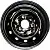 Диски Accuride ВАЗ 1111 4x12 3*98 ET40 DIA58.6 Black Штампованный
