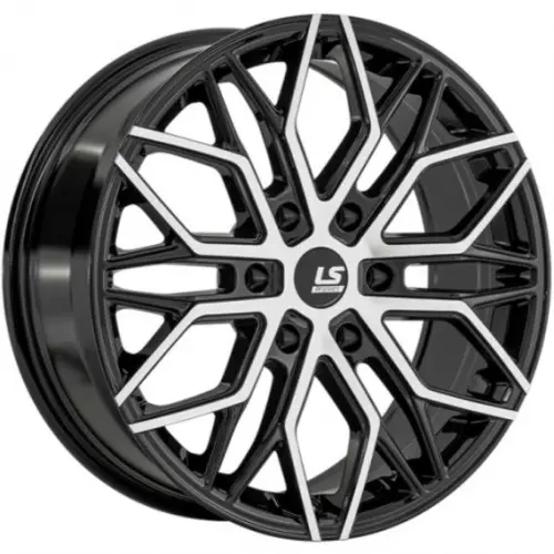 Диски  LS FlowForming RC103 8.5x19 6*139.7 ET36 DIA100.1 BKF Литой купить 