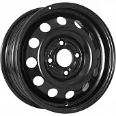 Диски Евразиа Тапо 64C49G 6x15 4*108 ET49 DIA63.3 Black Штампованный