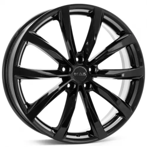 Диски  MAK Wolf 7x18 5*110 ET41 DIA65.1 Gloss Black Литой купить 