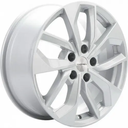 Диски  Khomen KHW 1703 7x17 5*112 ET40 DIA57.1 F-Silver Литой купить 
