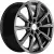 Khomen KHW 1808 7.5x18 5*108 ET40 DIA54.1 Black-FP Литой
